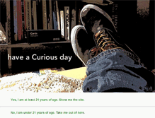 Tablet Screenshot of curiousventures.org